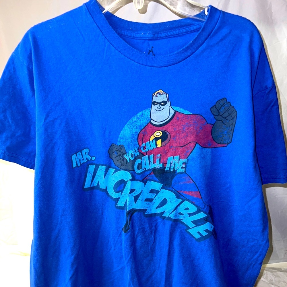 Walt Disney World Disneyland “You Can Call Me Mr. Incredible“ Adult Large Shirt